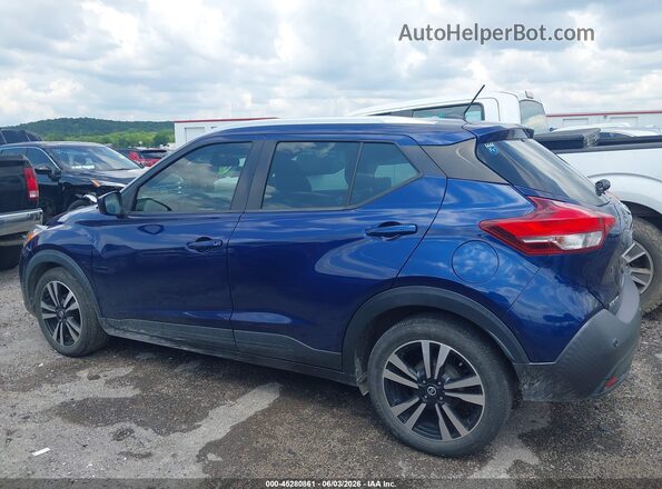 3N1CP5CV7LL500678 2020 NISSAN KICKS Blue Սալոնի 360 աստիճան տեսք