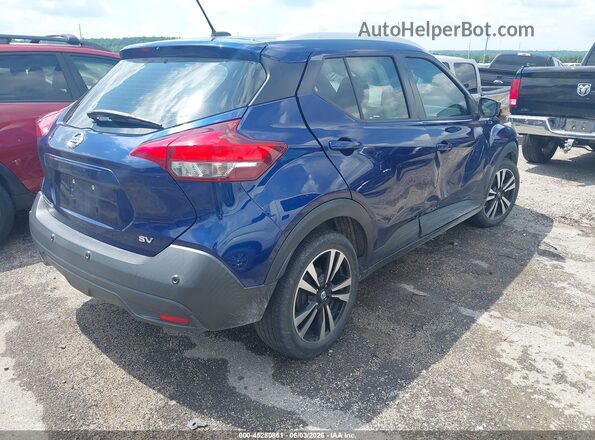 3N1CP5CV7LL500678 2020 NISSAN KICKS Blue Հետևի աջ