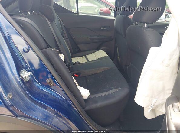 3N1CP5CV7LL500678 2020 NISSAN KICKS Blue VIN կոդի պիտակի տեսք