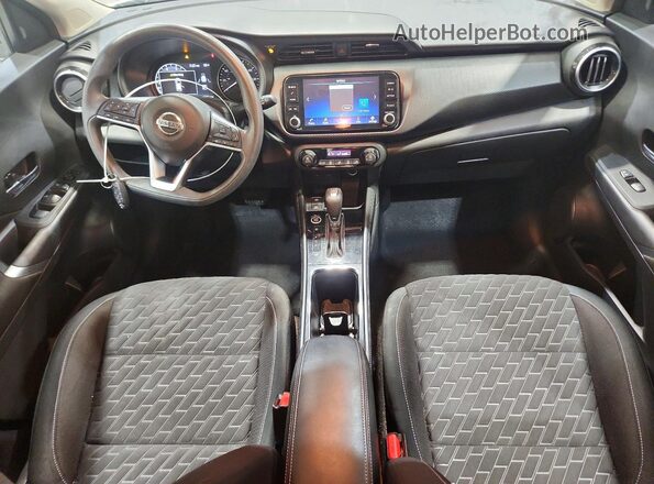 3N1CP5CV7ML470888 2021 NISSAN KICKS White 