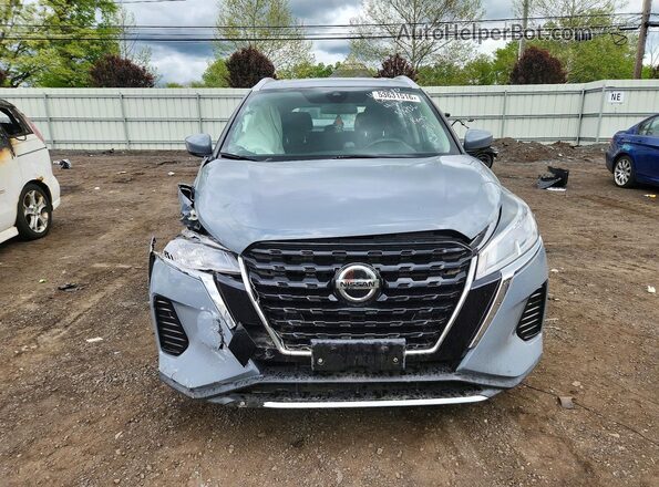 3N1CP5CV7ML490834 2021 NISSAN KICKS Gray 
