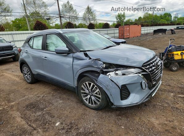 3N1CP5CV7ML490834 2021 NISSAN KICKS Gray 