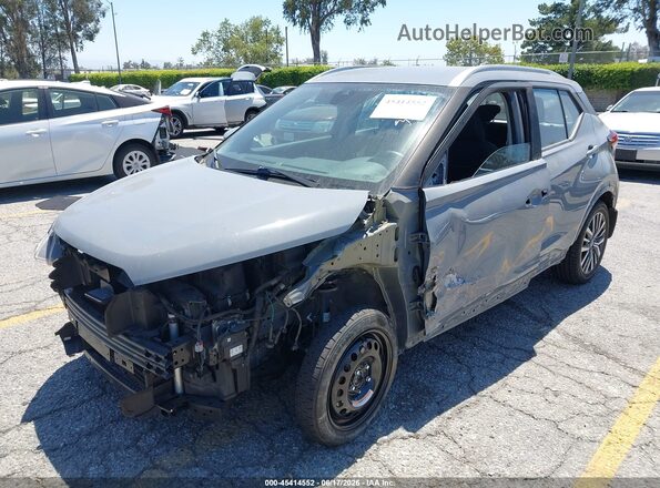 3N1CP5CV7ML542401 2021 NISSAN KICKS Gray Front left