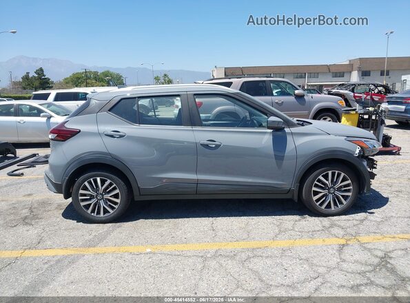 3N1CP5CV7ML542401 2021 NISSAN KICKS Gray 360 interior view