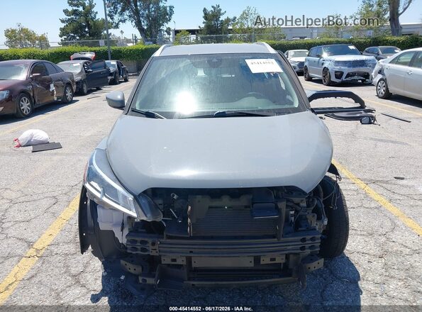 3N1CP5CV7ML542401 2021 NISSAN KICKS Gray Rear interior view