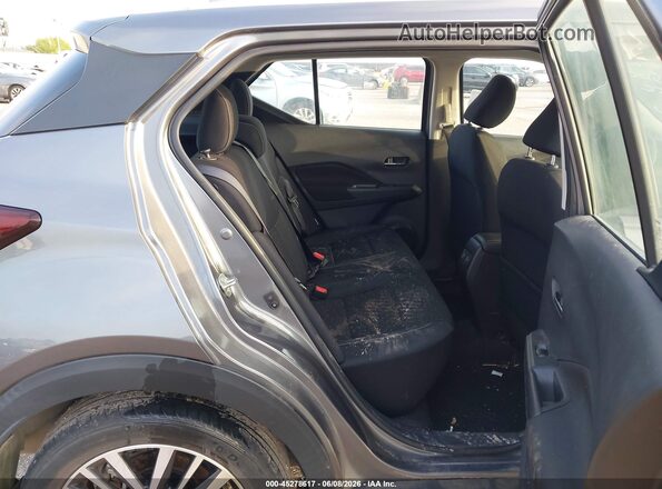 3N1CP5CV7ML555083 2021 NISSAN KICKS Gray VIN կոդի պիտակի տեսք