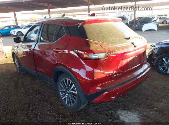 3N1CP5CV7NL502966 2022 NISSAN KICKS Red უკანა მარცხენა