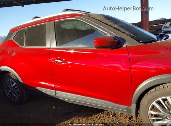 3N1CP5CV7NL502966 2022 NISSAN KICKS Red უკანა სალონის ხედი