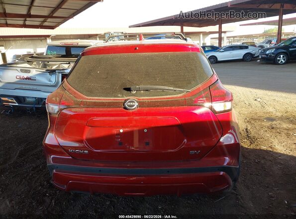 3N1CP5CV7NL502966 2022 NISSAN KICKS Red 