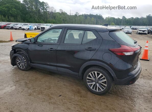 3N1CP5CV7NL504636 2022 NISSAN KICKS Black Rear left