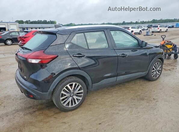 3N1CP5CV7NL504636 2022 NISSAN KICKS Black Rear right