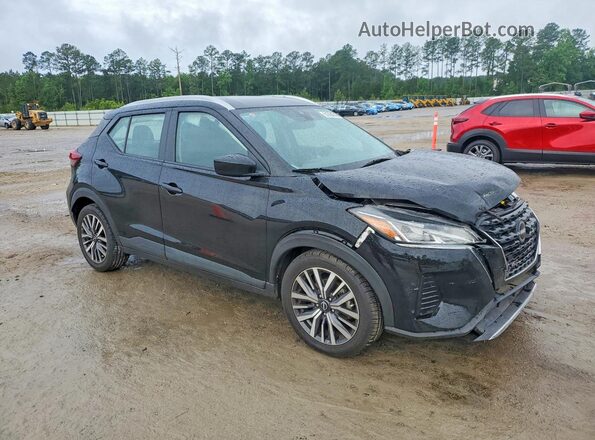 3N1CP5CV7NL504636 2022 NISSAN KICKS Black Front right