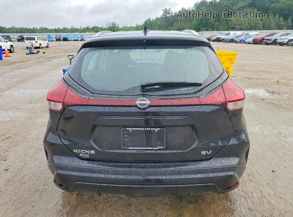 3N1CP5CV7NL504636 2022 NISSAN KICKS Black Rear view