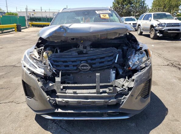3N1CP5CV7NL504684 2022 NISSAN KICKS Gray 