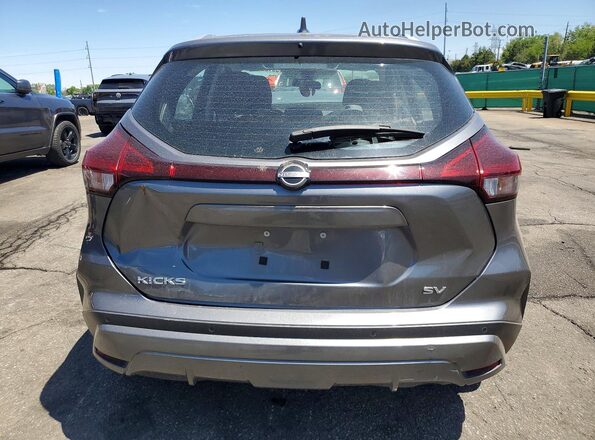 3N1CP5CV7NL504684 2022 NISSAN KICKS Gray 