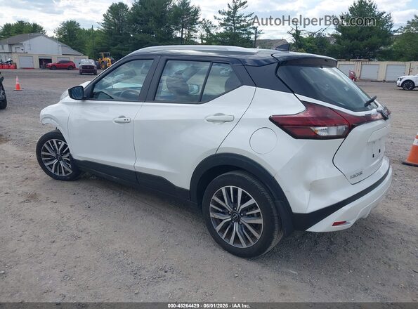 3N1CP5CV7PL557291 2023 NISSAN KICKS Белый Задняя левая четверть