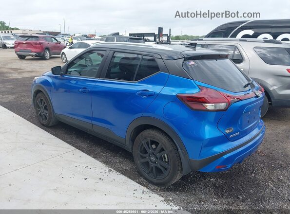 3N1CP5CV7RL471319 2024 NISSAN KICKS Blue Հետևի ձախ