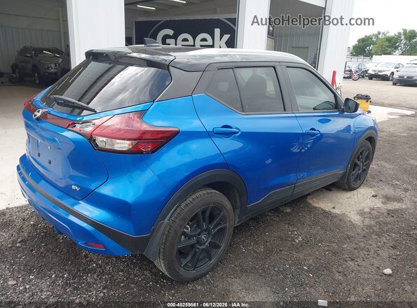 3N1CP5CV7RL471319 2024 NISSAN KICKS Blue Հետևի աջ