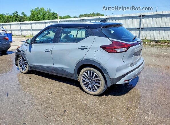 3N1CP5CV7RL483440 2024 NISSAN KICKS Gray Trasero izquierdo