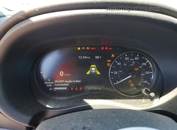 3N1CP5CV7RL483440 2024 NISSAN KICKS Gray Vista del cuadro de instrumentos