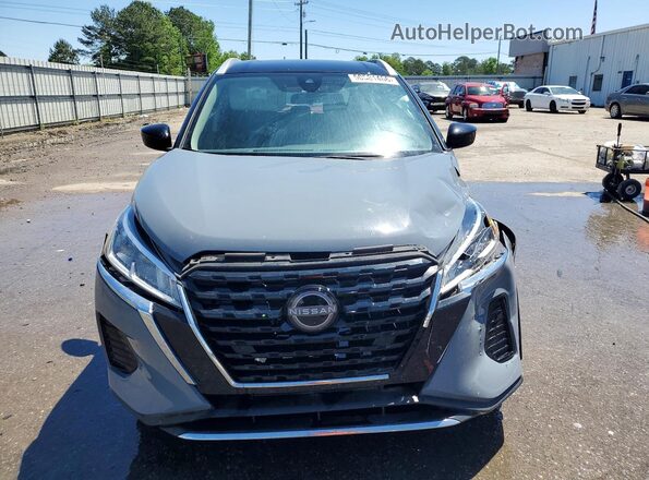3N1CP5CV7RL483440 2024 NISSAN KICKS Gray Vista frontal