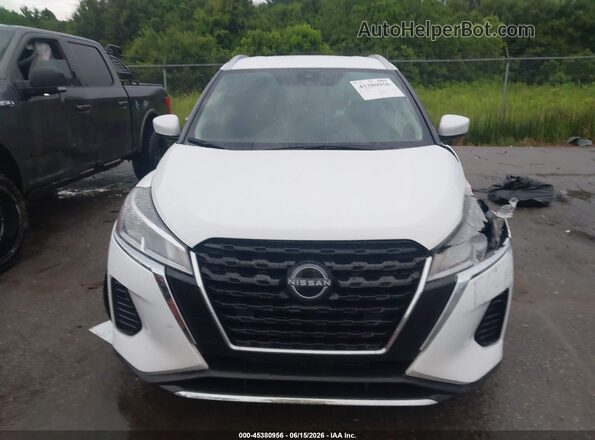 3N1CP5CV7RL514962 2024 NISSAN KICKS White Instrument cluster view