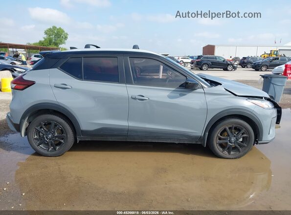 3N1CP5CV7RL535908 2024 NISSAN KICKS Teal Вид задньої частини салону