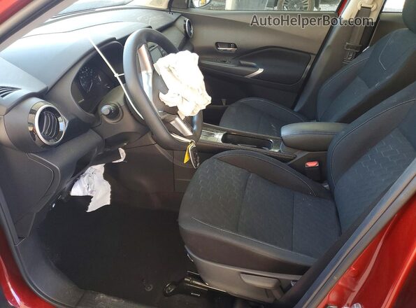 3N1CP5CV7RL549128 2024 NISSAN KICKS Maroon Սալոնի դիմացի տեսք