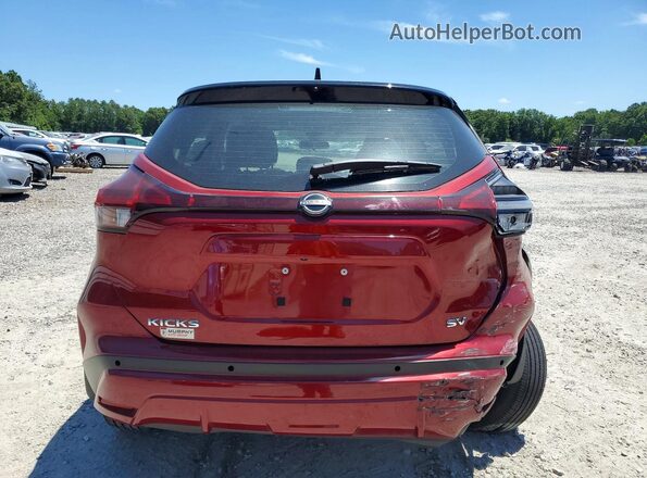 3N1CP5CV7RL549128 2024 NISSAN KICKS Maroon Հետևի տեսք
