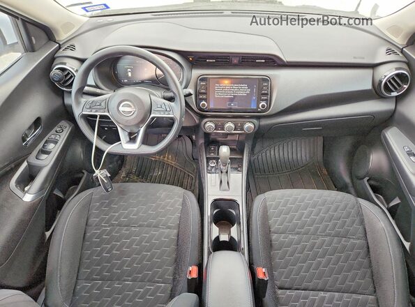 3N1CP5CV7RL562154 2024 NISSAN KICKS Белый Вид панели приборов