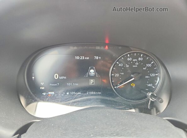 3N1CP5CV7RL562154 2024 NISSAN KICKS Белый Вид щитка приборов
