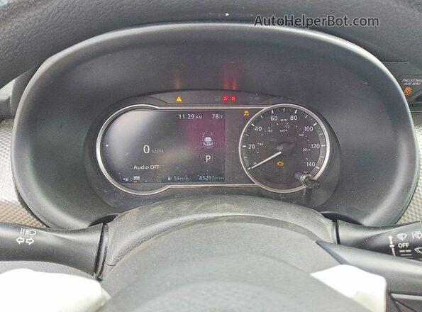 3N1CP5CV8LL555401 2020 NISSAN KICKS White Вид щитка приладів