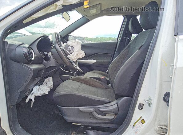 3N1CP5CV8LL555401 2020 NISSAN KICKS White Вид салону спереду