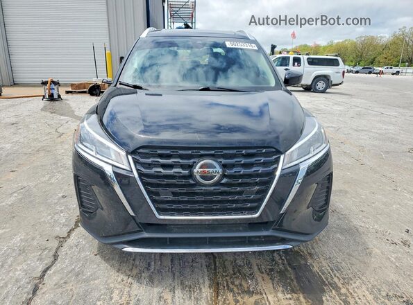3N1CP5CV8ML482404 2021 NISSAN KICKS Black Front view