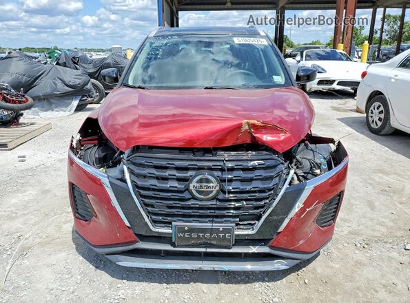 3N1CP5CV8ML516759 2021 NISSAN KICKS Red Vista frontal