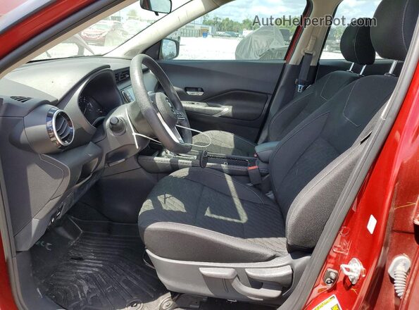 3N1CP5CV8ML516759 2021 NISSAN KICKS Red Vista interior delantera