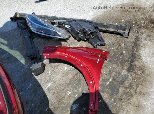 3N1CP5CV8ML516759 2021 NISSAN KICKS Red Vista de la etiqueta del VIN