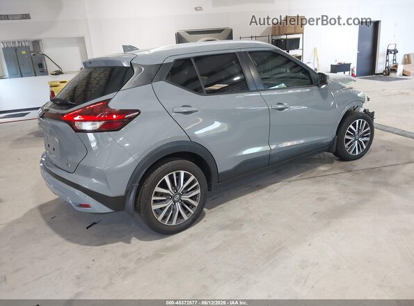 3N1CP5CV8ML537207 2021 NISSAN KICKS Gray უკანა მარჯვენა