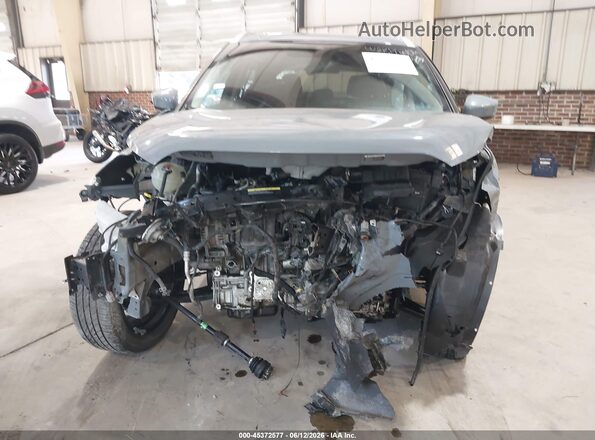 3N1CP5CV8ML537207 2021 NISSAN KICKS Gray უკანა სალონის ხედი