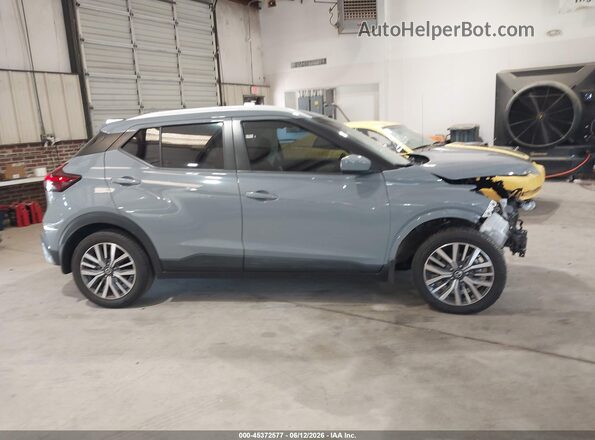 3N1CP5CV8ML537207 2021 NISSAN KICKS Gray სალონის 360-გრადუსიანი ხედი