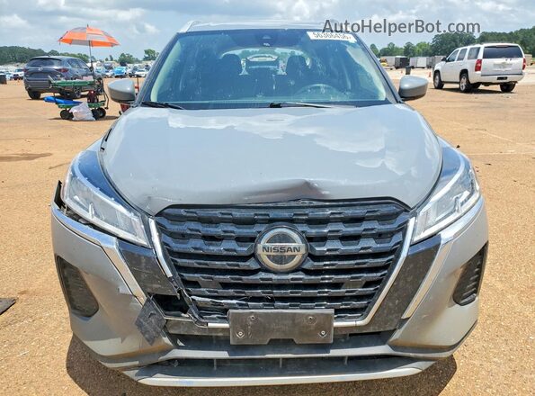 3N1CP5CV8ML544898 2021 NISSAN KICKS Серый Вид спереди