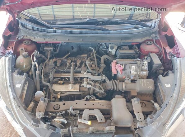 3N1CP5CV8NL477401 2022 NISSAN KICKS Red Вид підкапотного простору