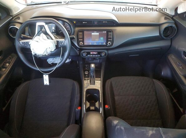 3N1CP5CV8NL477401 2022 NISSAN KICKS Red Вид панелі приладів