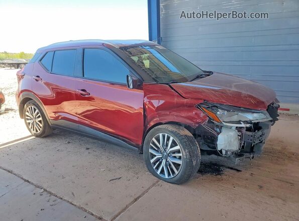 3N1CP5CV8NL477401 2022 NISSAN KICKS Red Передня права чверть