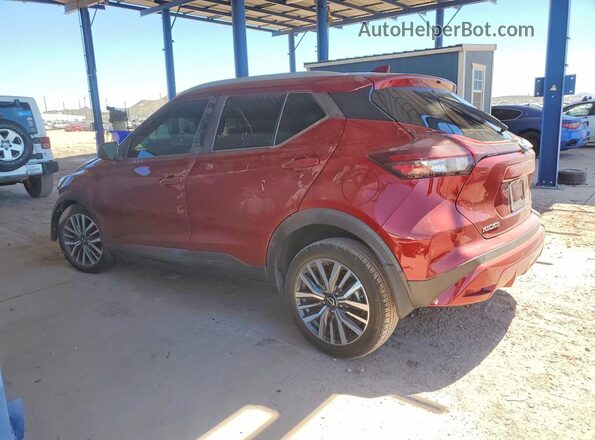 3N1CP5CV8NL477401 2022 NISSAN KICKS Red Задня ліва чверть