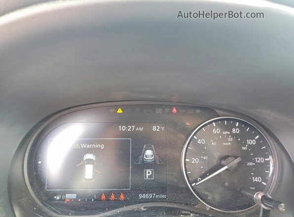 3N1CP5CV8PL497098 2023 NISSAN KICKS Gray Vista del cuadro de instrumentos