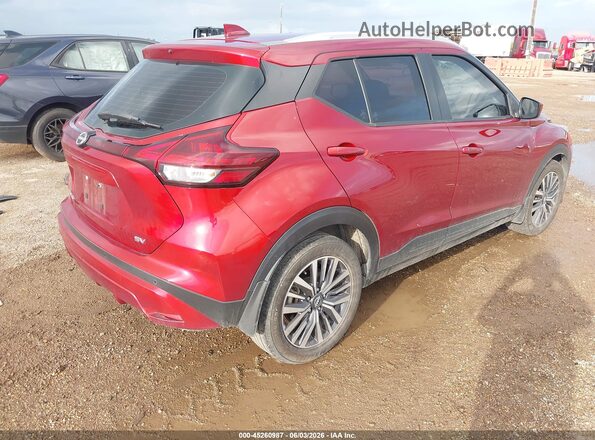 3N1CP5CV8PL501327 2023 NISSAN KICKS Red Tył prawy