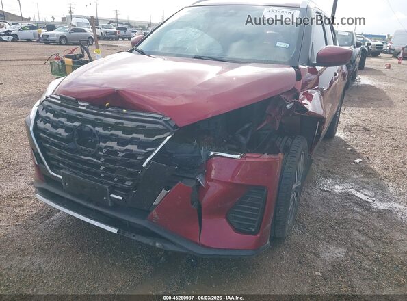3N1CP5CV8PL501327 2023 NISSAN KICKS Red Widok z przodu