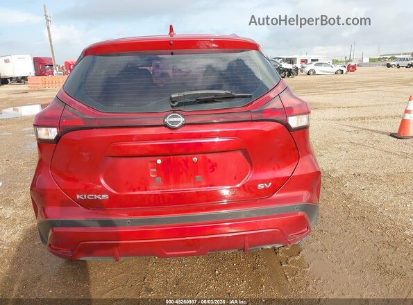 3N1CP5CV8PL501327 2023 NISSAN KICKS Red 