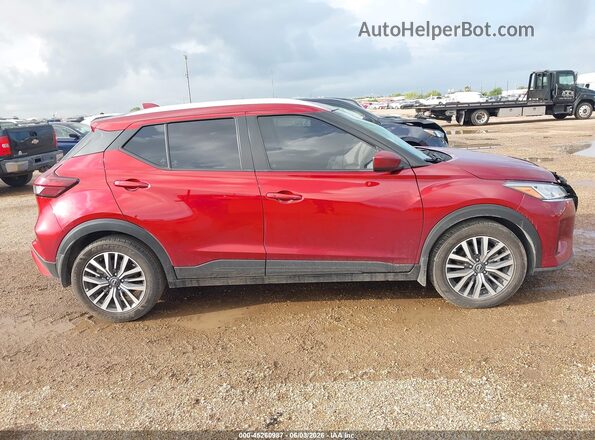 3N1CP5CV8PL501327 2023 NISSAN KICKS Red Widok wnętrza 360 stopni